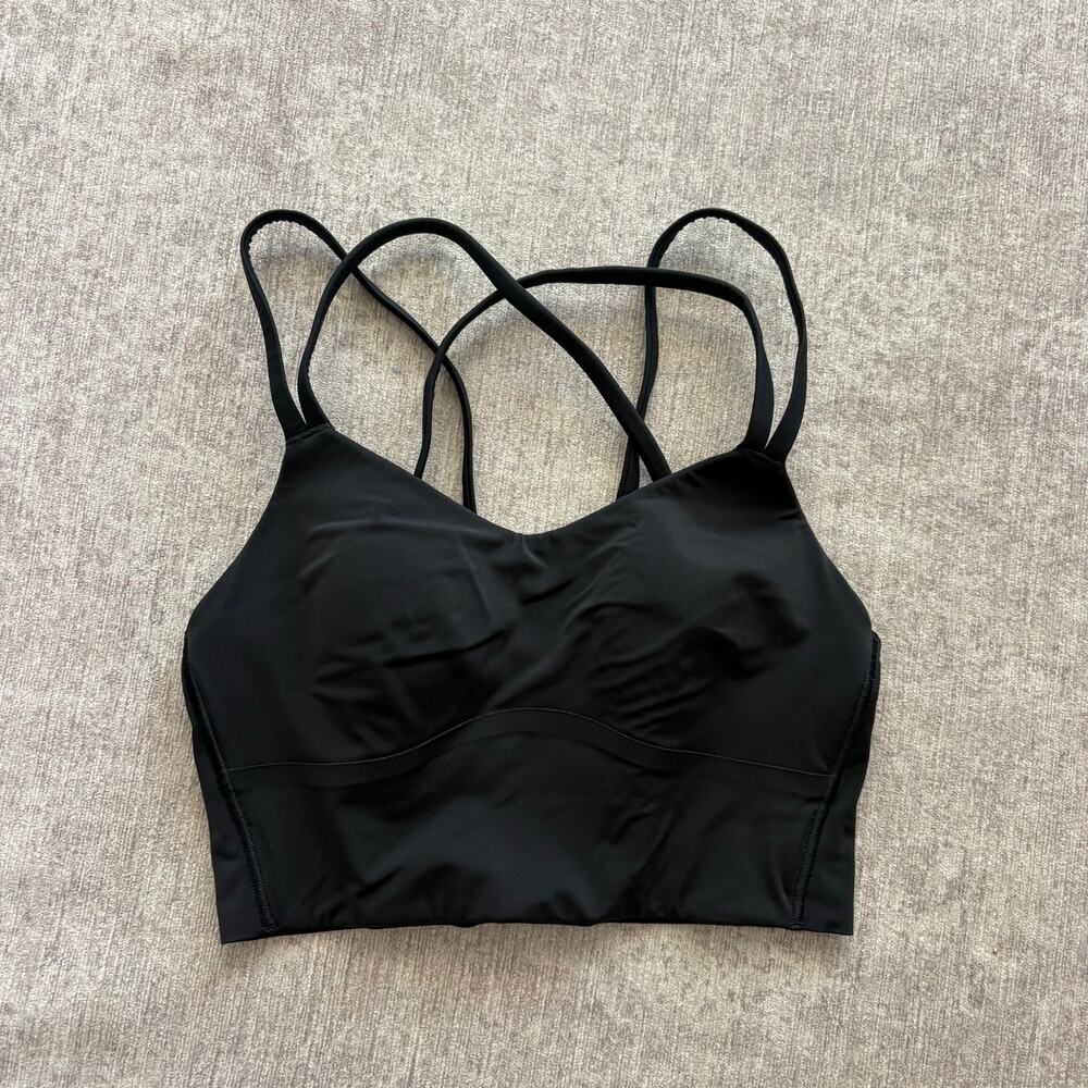 Lululemon Like a Cloud Longline Bra in Black